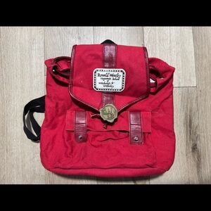 Red Hogwarts Backpack